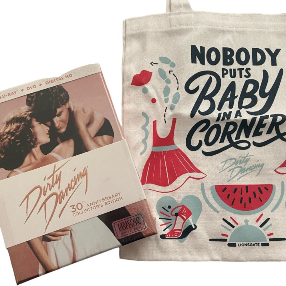 Dirty Dancing Collectors Limited Edition DVD and Tote Bag 💕